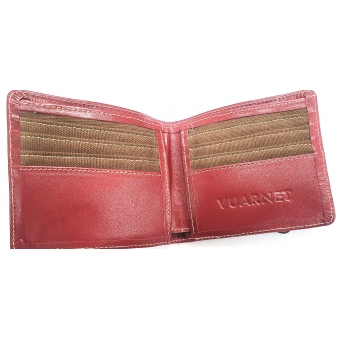 Vuarnet carteira de couro