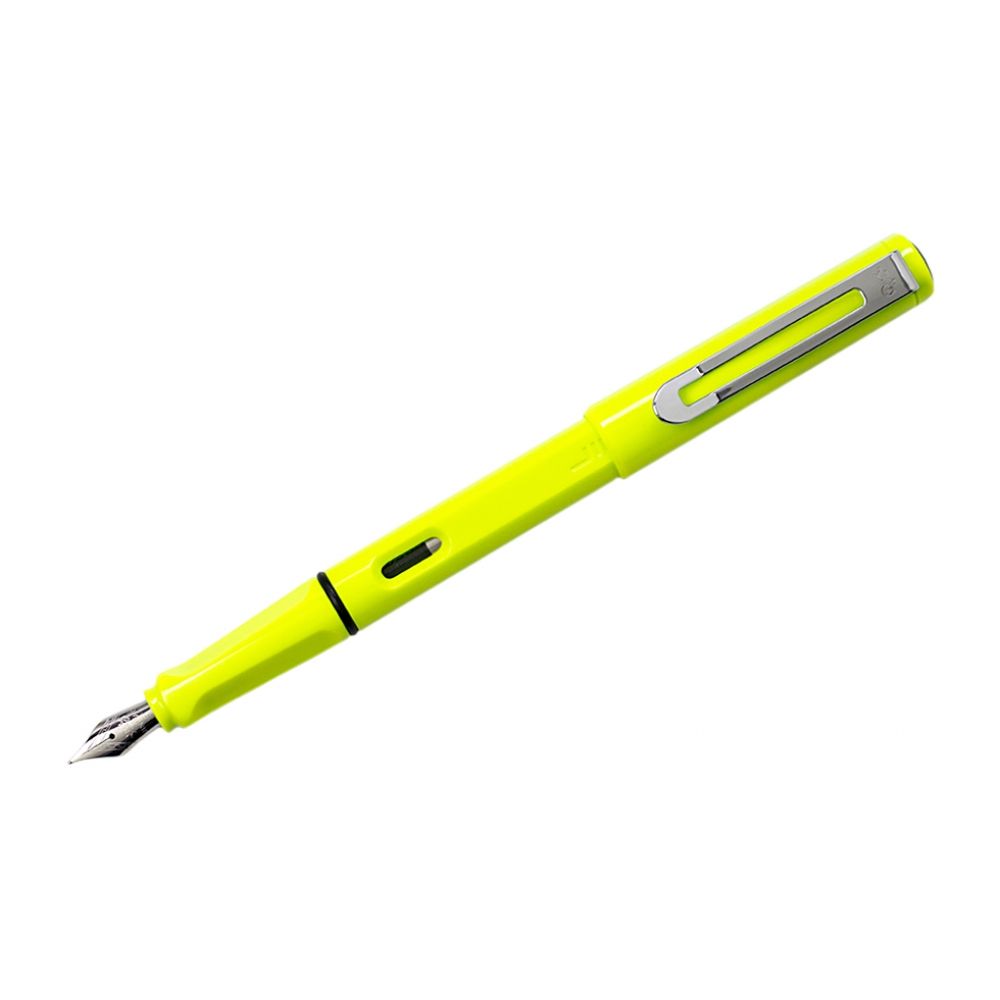 Caneta Tinteiro Jinhao 599 - Amarela Neon