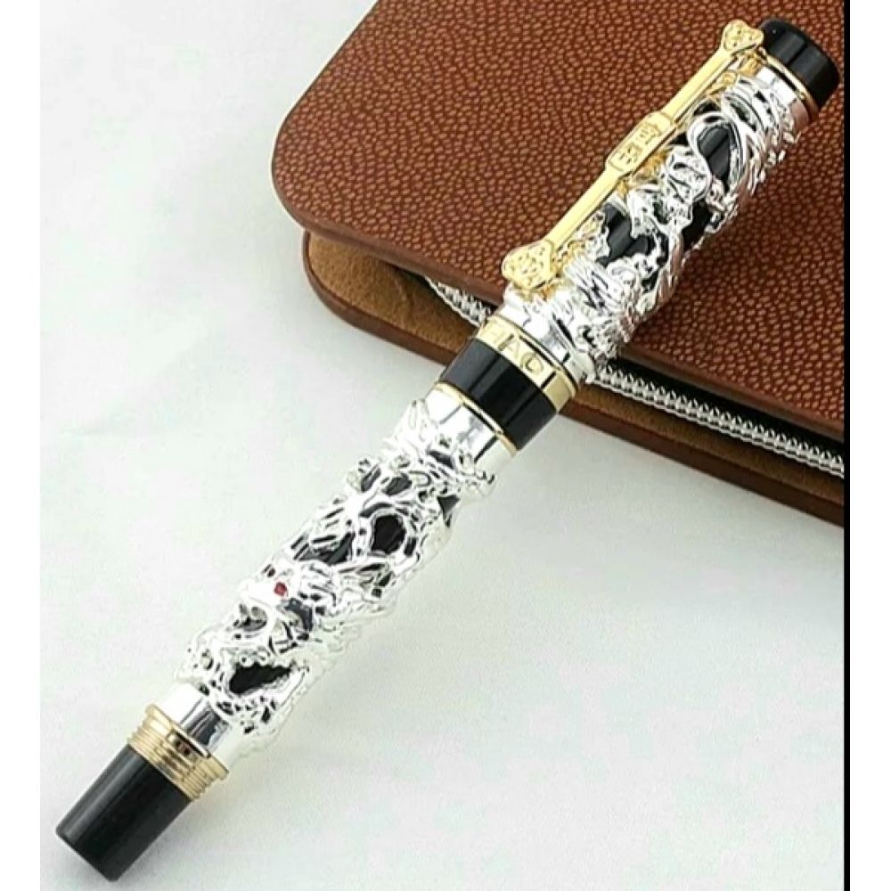 Jinhao Dragon - preta prata