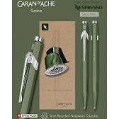 849 CANETA ESFEROGRÁFICA NESPRESSO LIMITED EDITION - Verde Ed. 2019