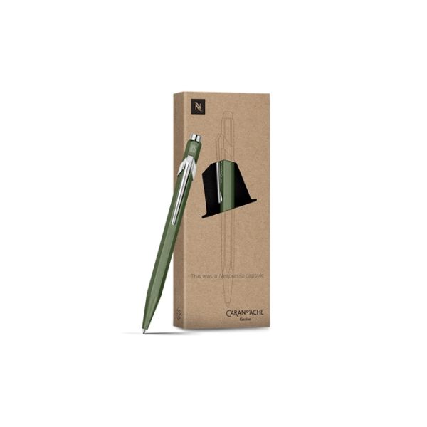 849 CANETA ESFEROGRÁFICA NESPRESSO LIMITED EDITION - Verde Ed. 2019