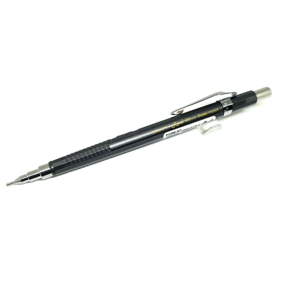 Pentel P209 0,9mm - graph rock preta
