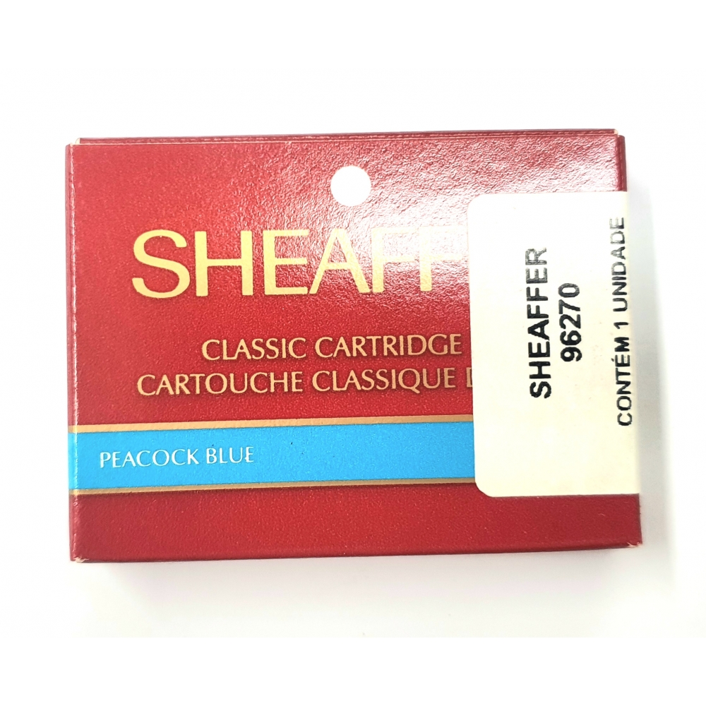 Sheaffer cartucho clássico - turquesa