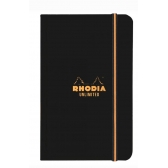 Bloco Rhodia Unlimited 118058C - Quadriculado - Bloco Rhodia Unlimited Capa 118058C preto