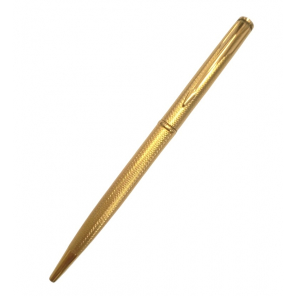 Parker Insignia Esferográfica - Grain d´Orange Folheada a Ouro