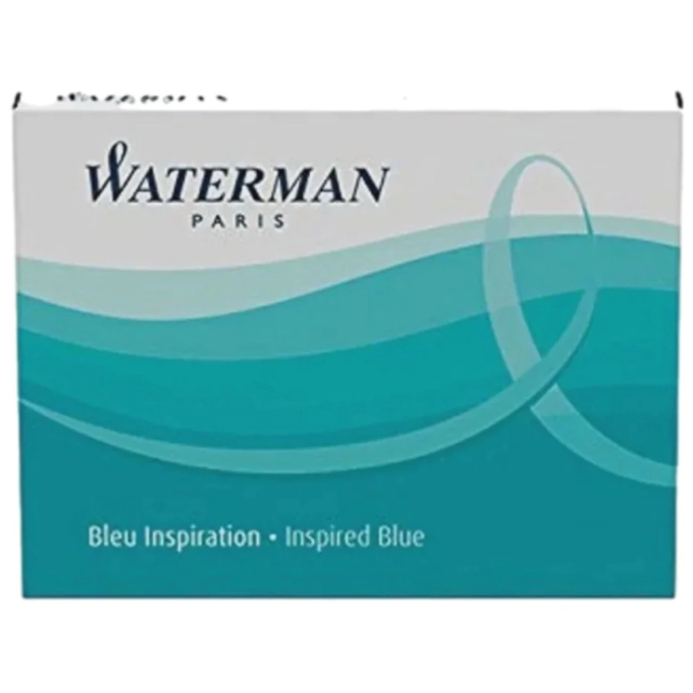 Cartucho Waterman - azul turqueza - Inspired blue