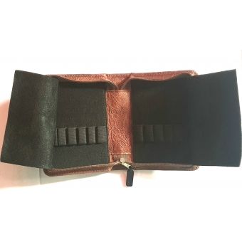 Estojo 12 peças couro