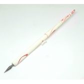 Dip Pen - branco e vermelho