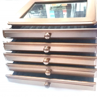 Estojo de madeira 60 peças