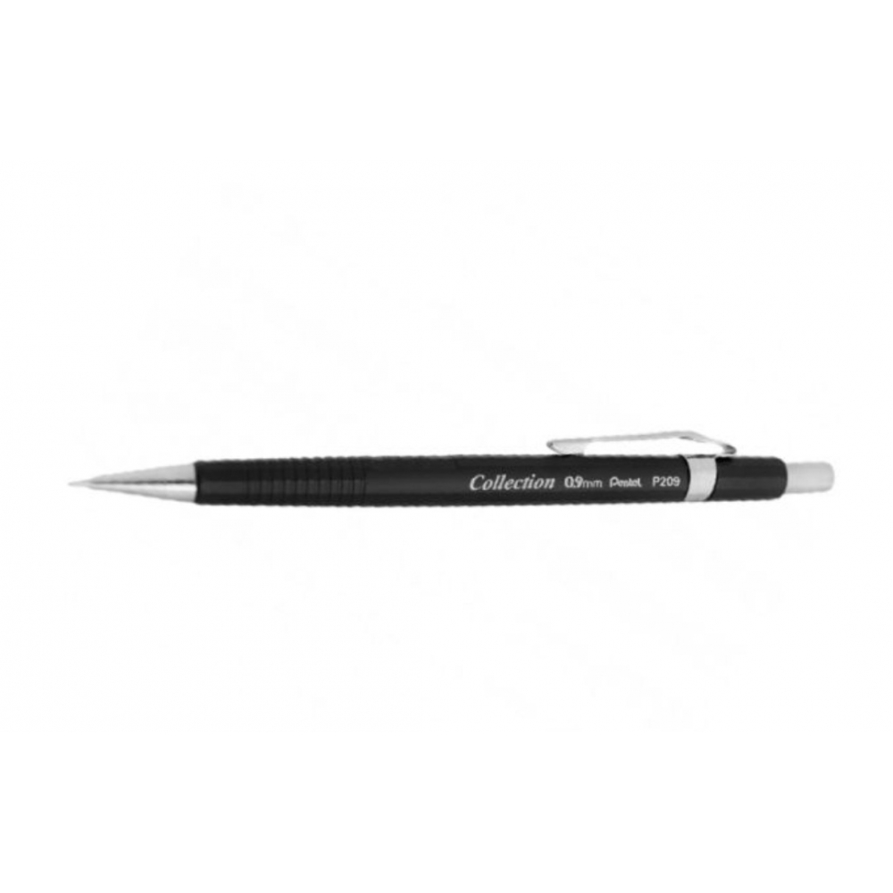 Pentel P209 0,9mm - preta fosca