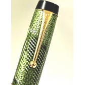 Parker Duofold Herringbone verde