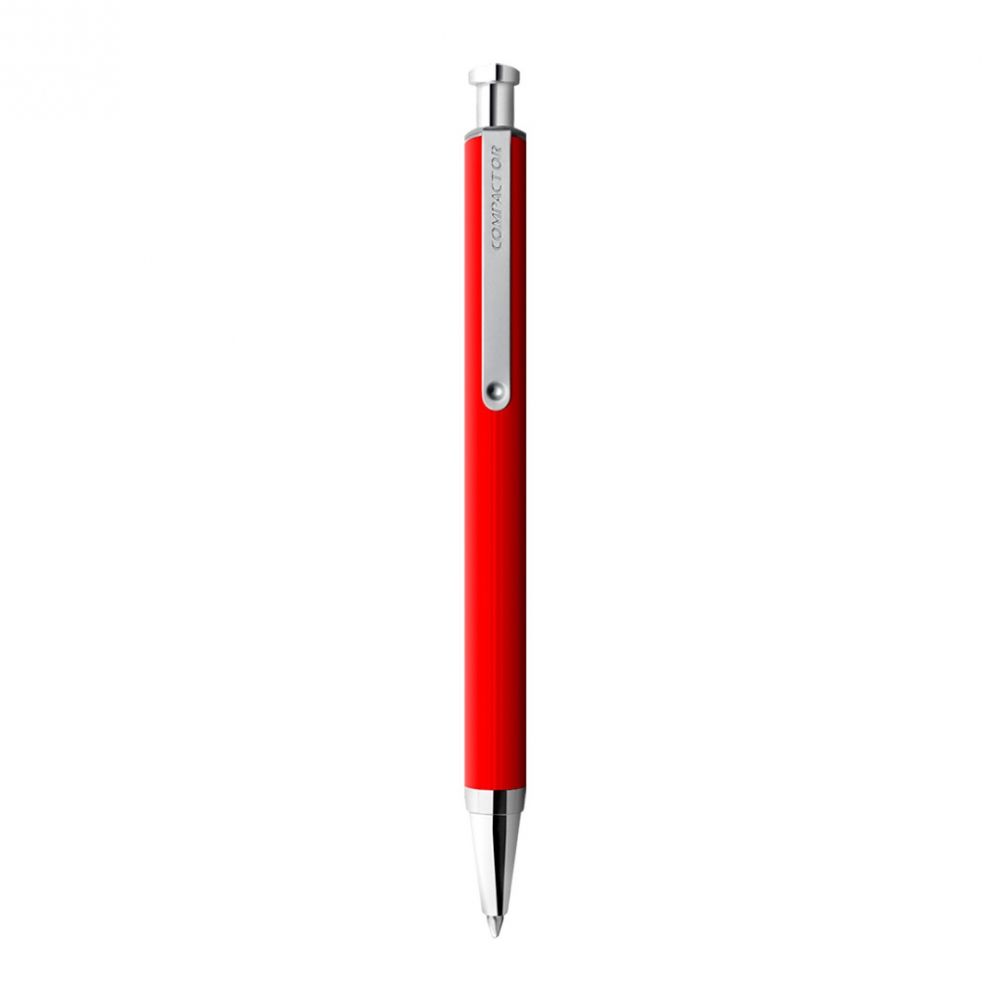 Caneta Esferográfica Compactor Senator - Vermelha