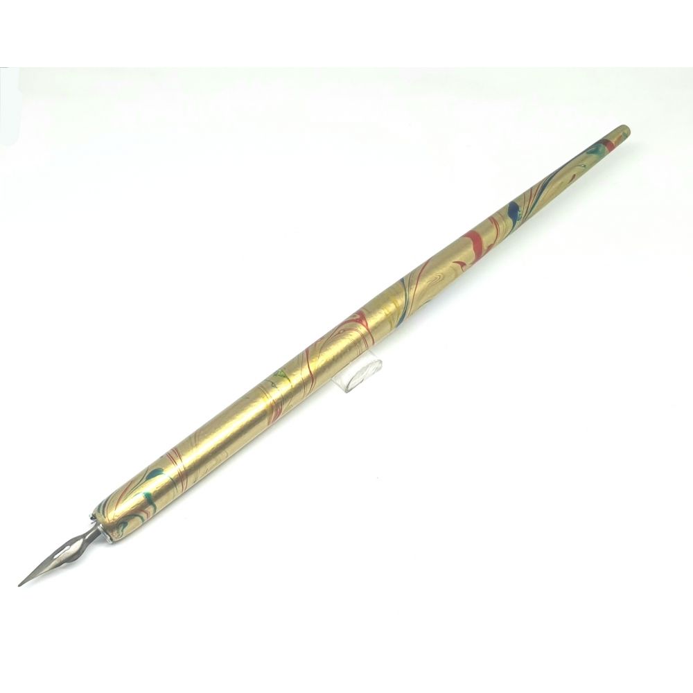 Dip Pen - dourado e colorido