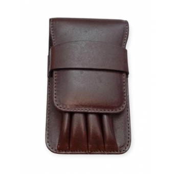 Estojo 3 peças couro