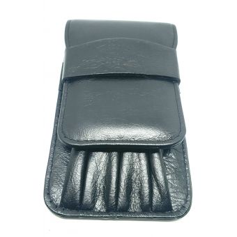 Estojo 4 peças couro