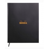 Caderno Rhodia Note Book A4 Capa Preta 190402C - Pautado