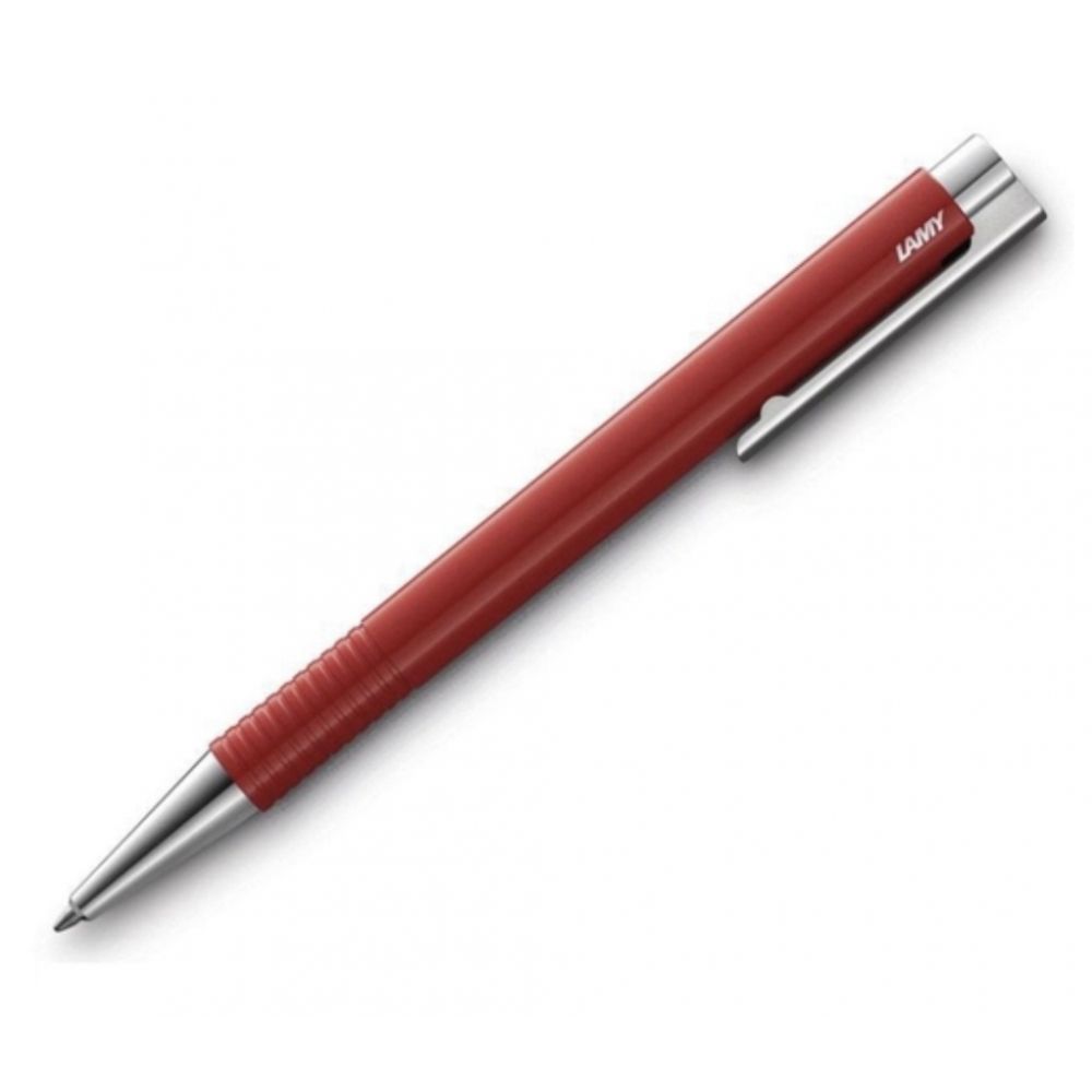 Lamy Logo M+ 204 Plástica - Vermelho clip cromado