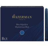 Cartucho Waterman - azul escuro - Mysterious blue