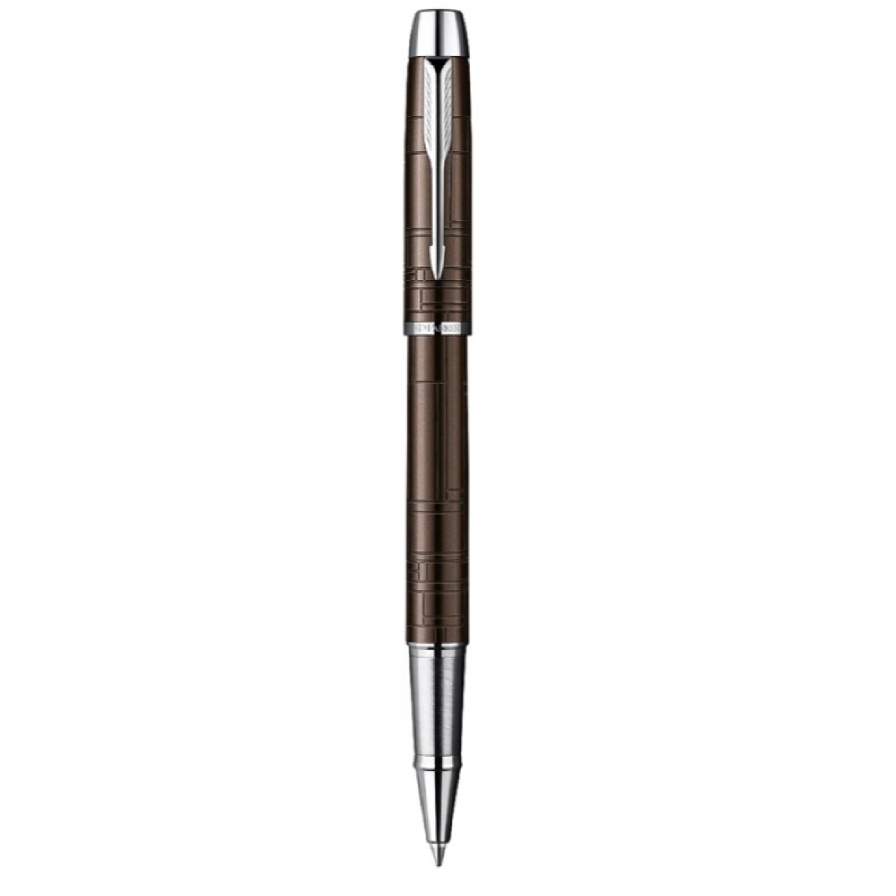 Parker IM Premium rollerball - marrom metálico