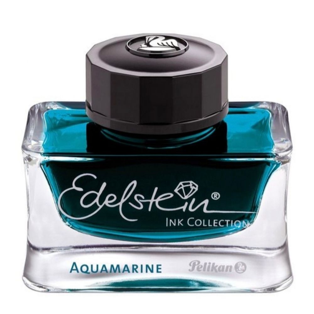 Vidro de Tinta Edelstein Pelikan 50 ml - Aquamarine