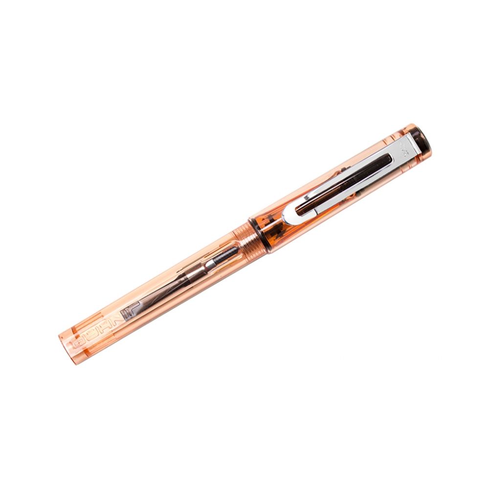 Caneta Tinteiro Jinhao 599 - Laranja Translúcida