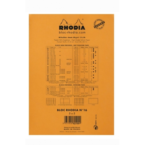 Bloco de Notas Rhodia Ed. Katakana 162100K