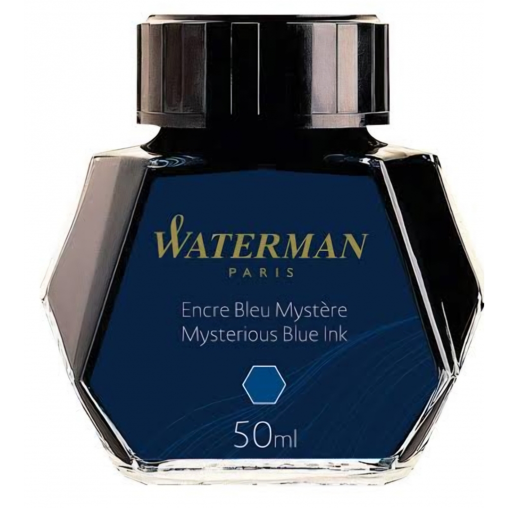 Vidro de Tinta Waterman - azul royal