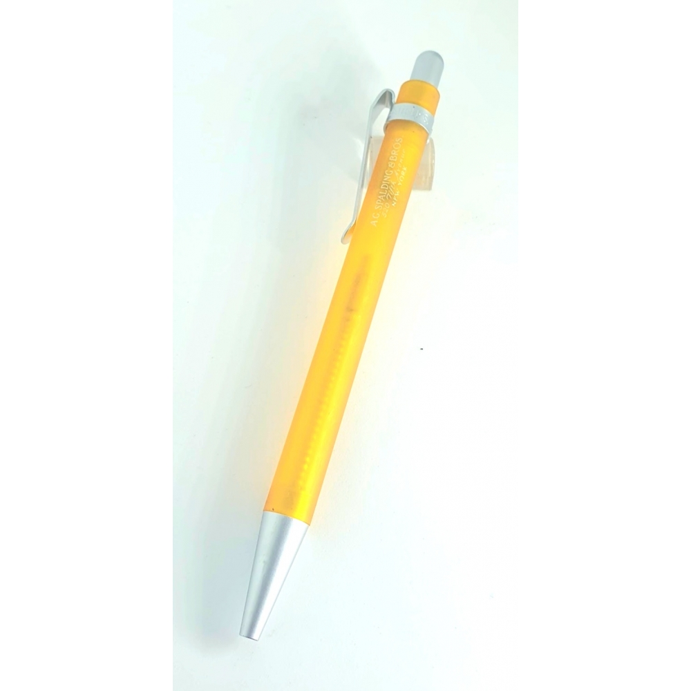 Spalding & Bross transparente mini - amarelo