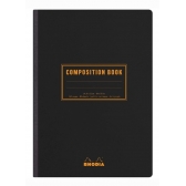 Composition Book Rhodia A5 119209C Preto - Quadriculado
