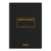 Composition Book Rhodia A5 119209C Preto - Quadriculado