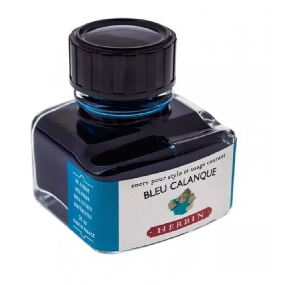 Tinta Jacques Herbin - bleu calanque