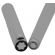 Mont Blanc Noblesse S line - Folheada a platina
