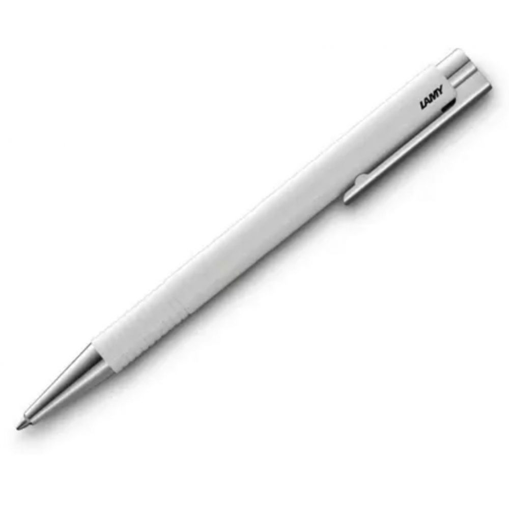 Lamy Logo M+ 204 Plástica - Branca clip cromado