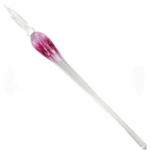 Caneta de Vidro para Caligrafia Floral ( Sinoart+) - Floral Rosa