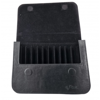 Estojo de 12 peças em couro de pelica Ravil