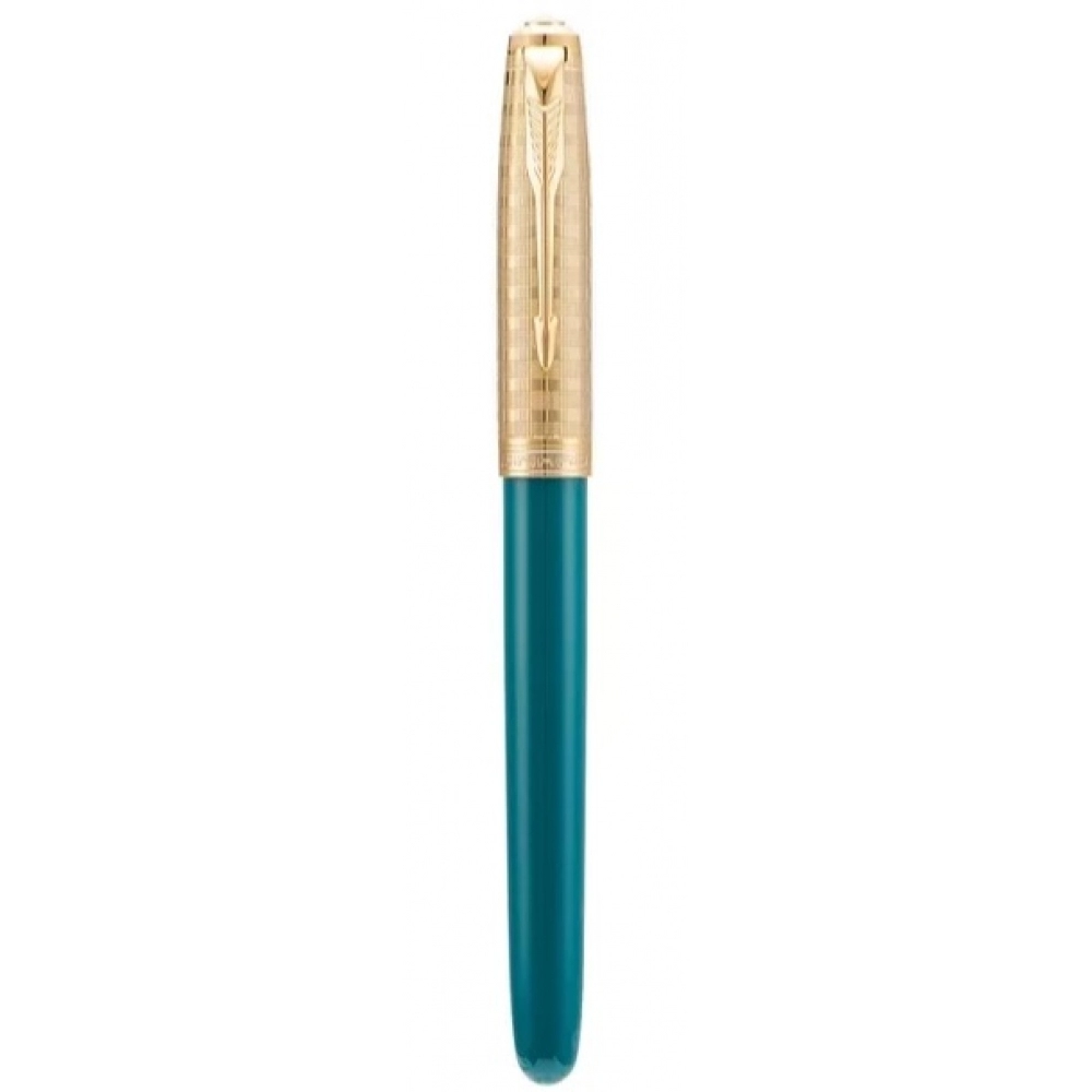 Jinhao 86 custom ( tipo 51 2021 ) - Azul Teal quadrada