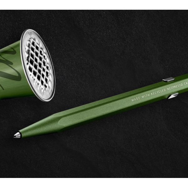 849 CANETA ESFEROGRÁFICA NESPRESSO LIMITED EDITION - Verde Ed. 2019