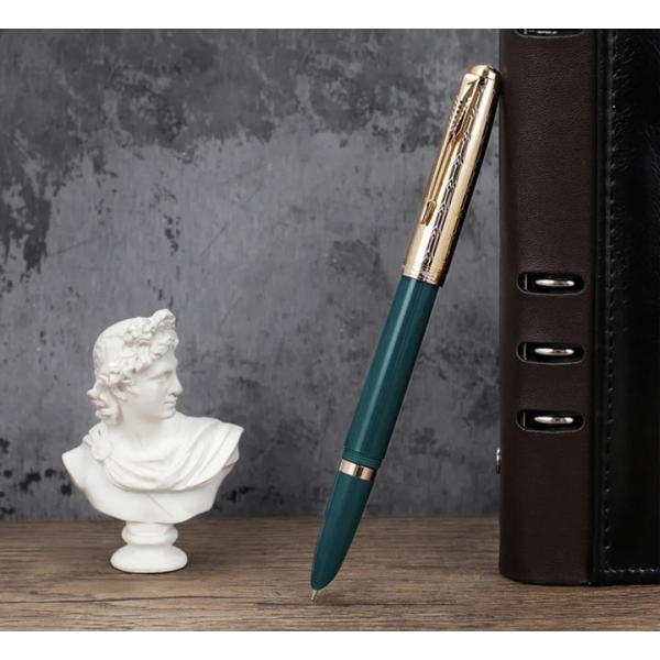 Jinhao 86 custom ( tipo 51 2021 ) - Azul teal realeza