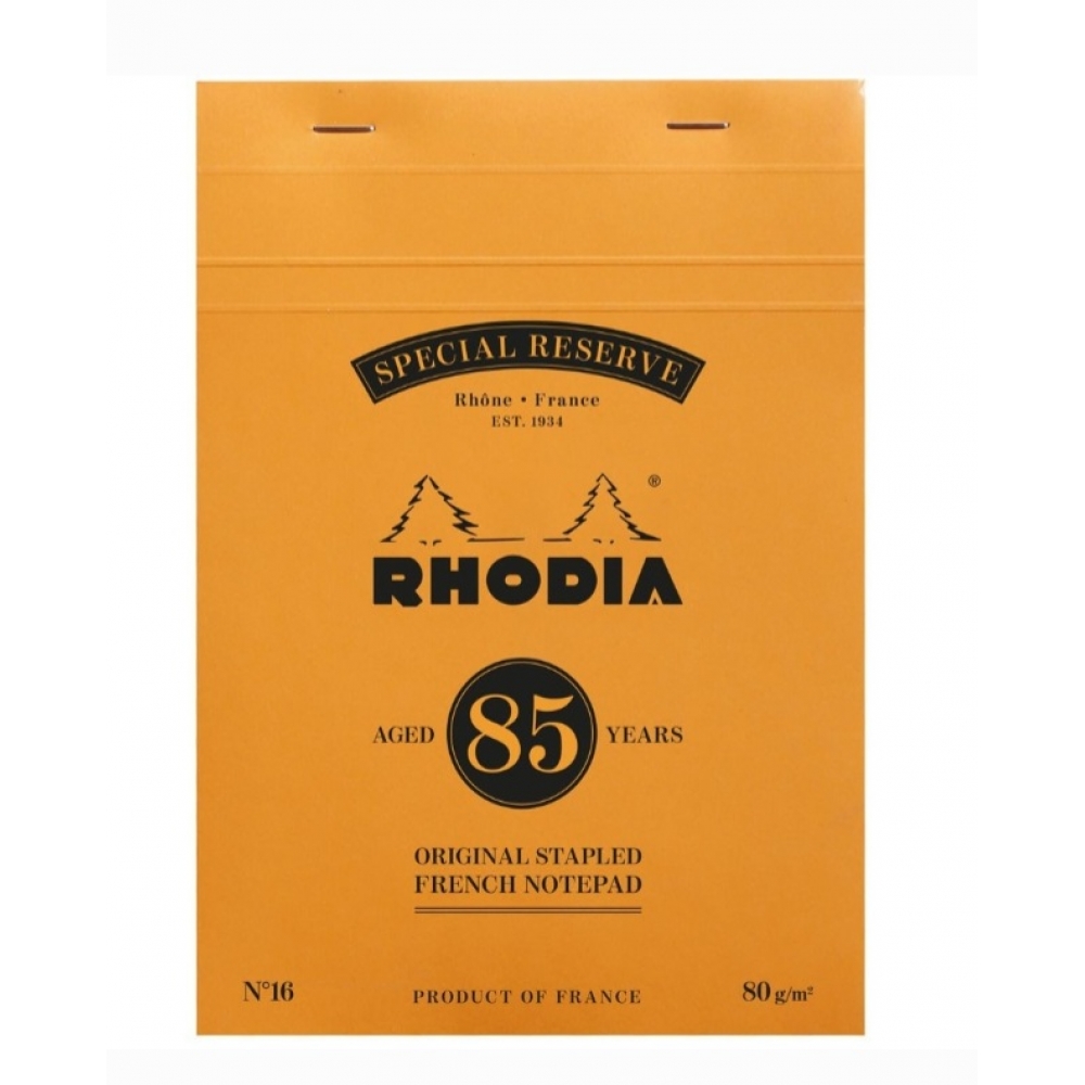 Bloco de Notas Rhodia Ed. Reservada 85 Anos 16085C - Quadriculado
