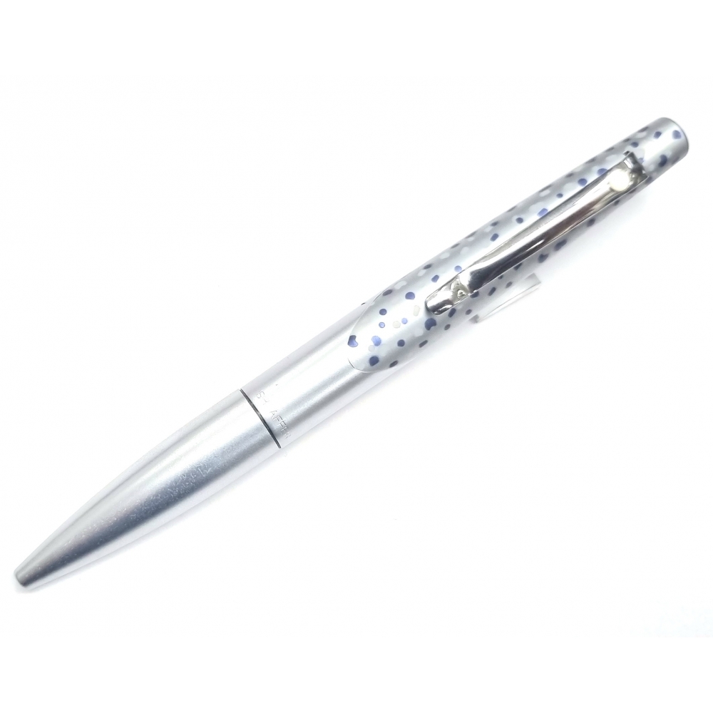 Sheaffer Intrigue esferográfica - cinza e bolinhas