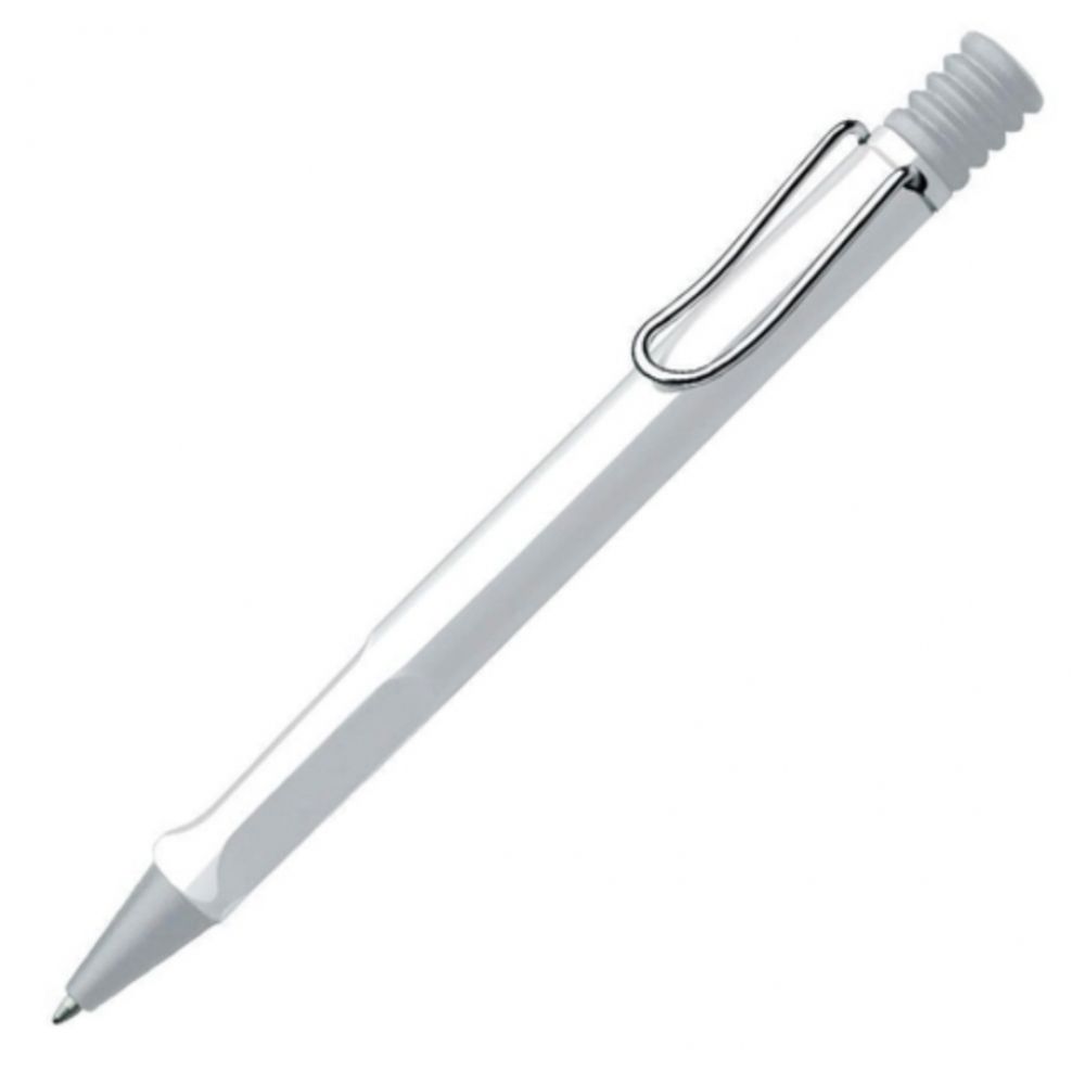 Lamy Safari Esferográfica - Branca Brilhante