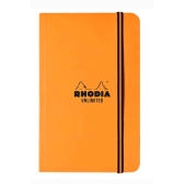 Bloco Rhodia Unlimited 118058C - Quadriculado - Bloco Rhodia Unlimited Capa Laranja