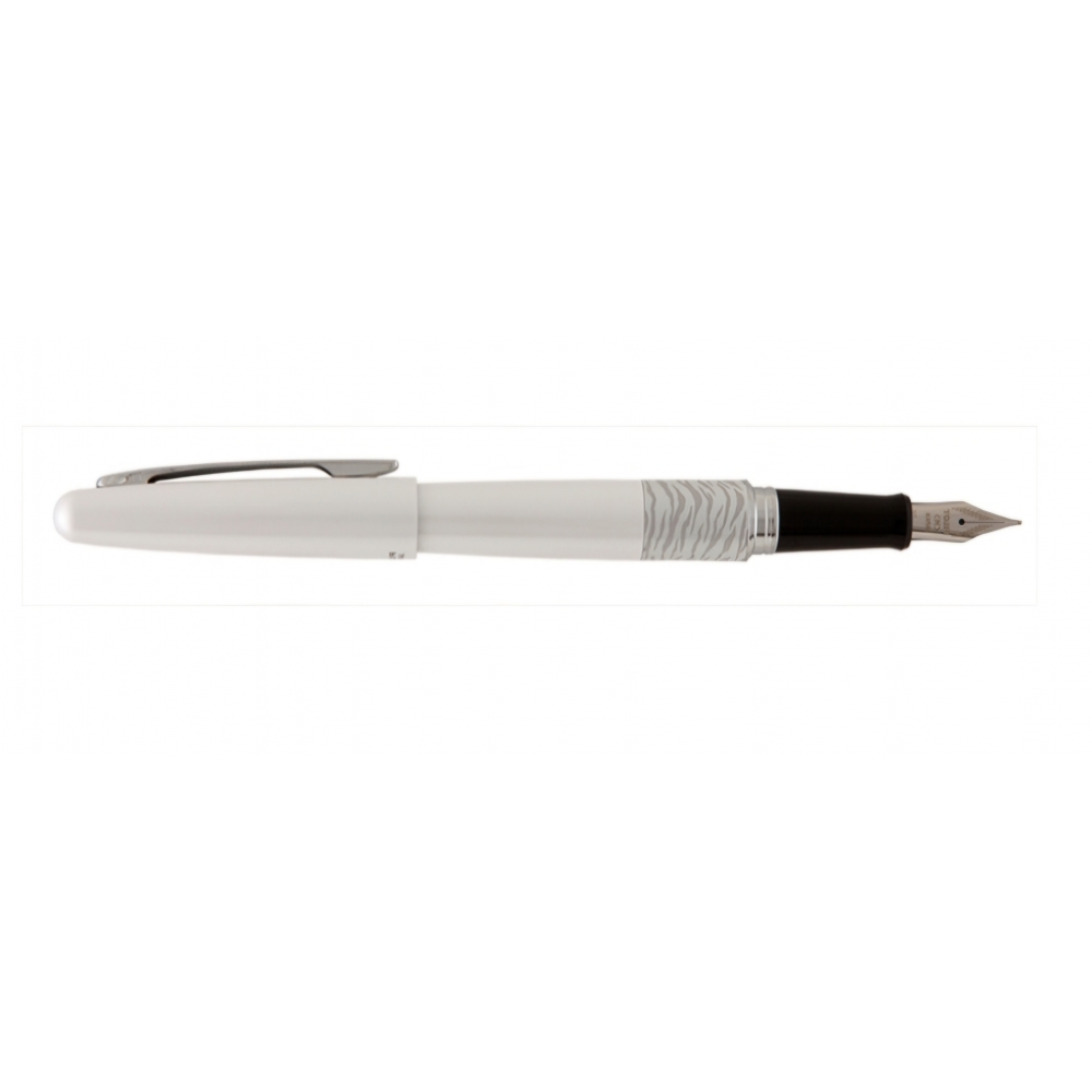 Caneta Tinteiro Pilot Metropolitan Animals - White tiger