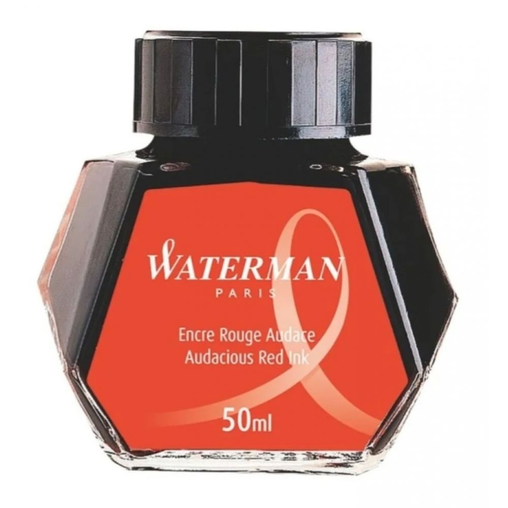 Vidro de Tinta Waterman - Vermelho