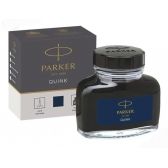 Vidro de Tinta Parker Quink - Azul Negro