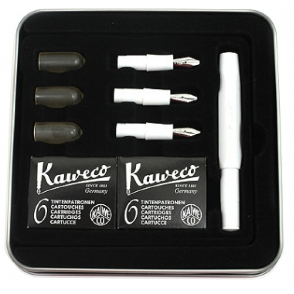 Kaweco kit caligrafia - Branca