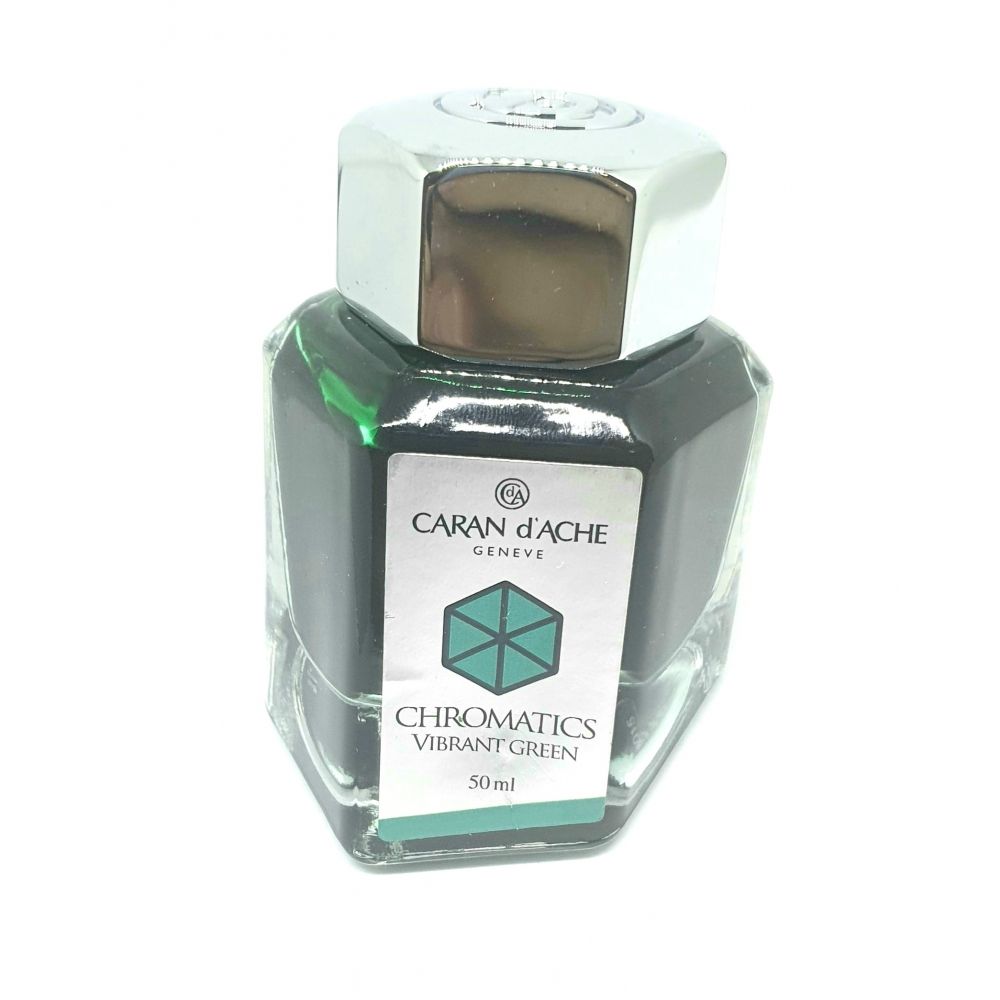 Tinta Caran d´ache - vibrant green