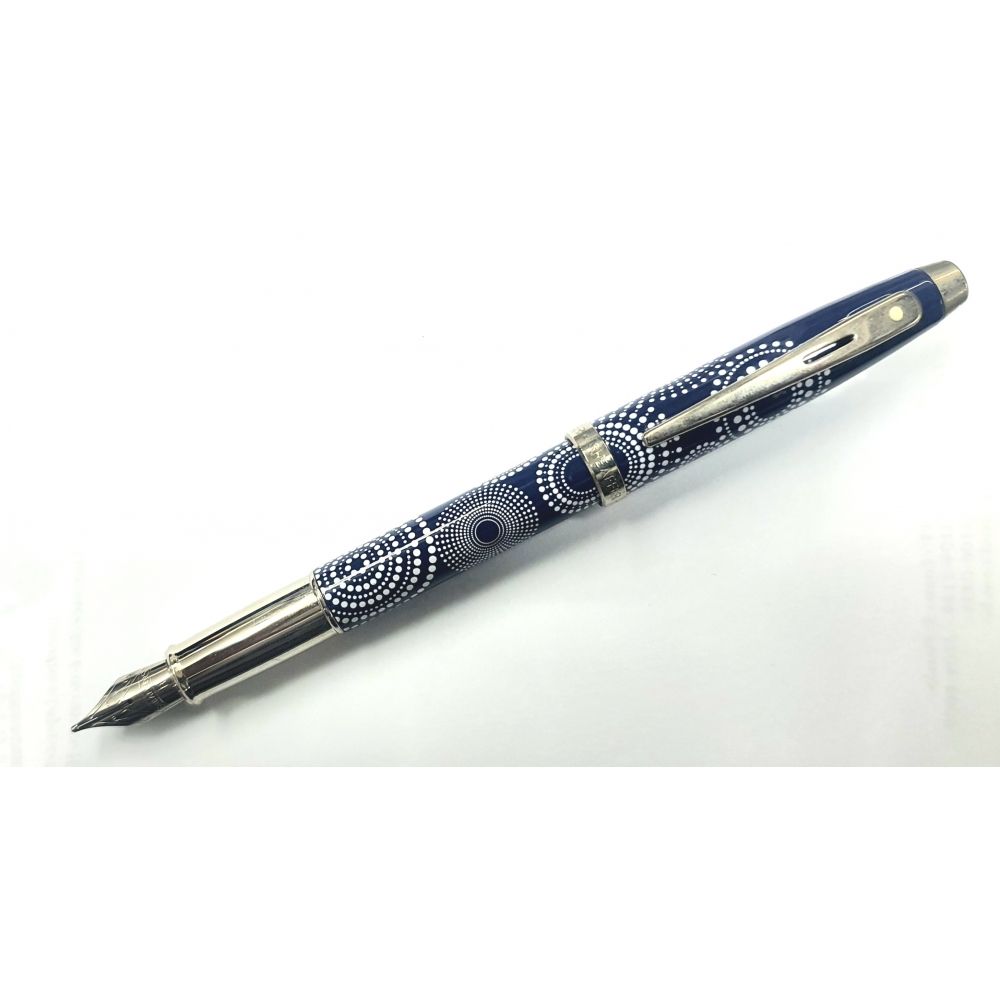 Sheaffer Gift 100 - desenhada azul