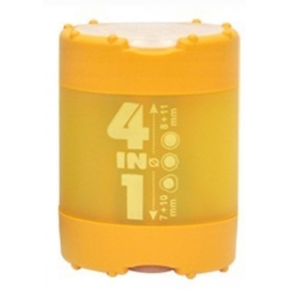 Apontador Kum 4x1 - Amarela