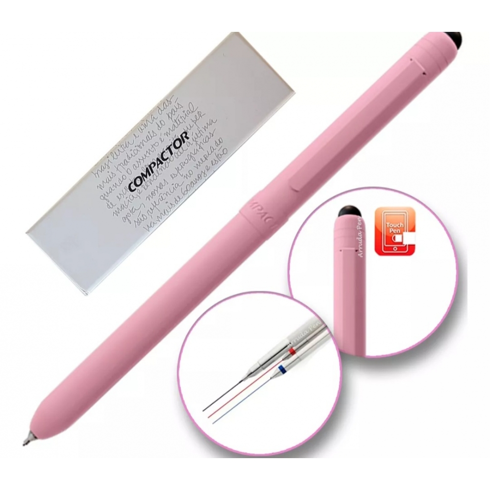 Tri pen Compactor - rosa